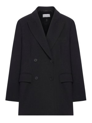 THE NINA STUDIO: blazers - Tailored Double-Breasted Blazer