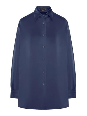 TOM FORD: blouses - Silk Satin Blouse