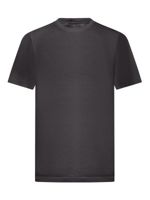 TRANSIT: Strickpullover mit Rundhalsausschnitt - Rundhalspullover - Grau