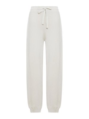 TRANSIT: tracksuit bottoms - Trousers In Stocking Knit
