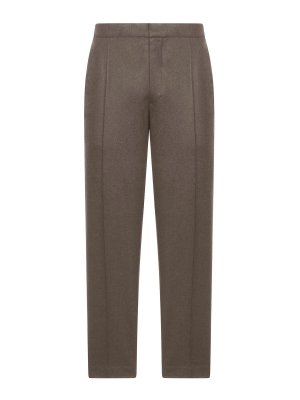 ZEGNA: Pantalones de sastrerìa - Pantalones De Sastrería - Marrón