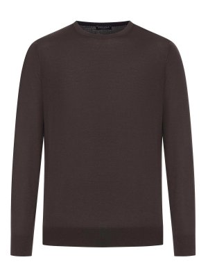 ZEGNA: crew necks - Crew Neck Sweater In Cashseta Mlange