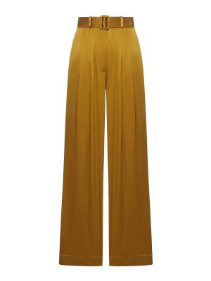 ZIMMERMANN: casual trousers - Silk Tuck Pant