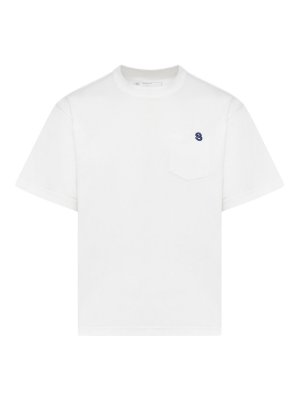 Sacai: Tシャツ - Tシャツ - 白