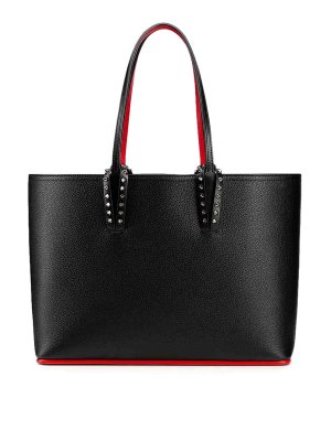 CHRISTIAN LOUBOUTIN: Sacs à main - Sac Cabas - Noir