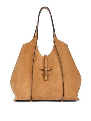 TOD'S: Handtaschen - Shopper - Braun