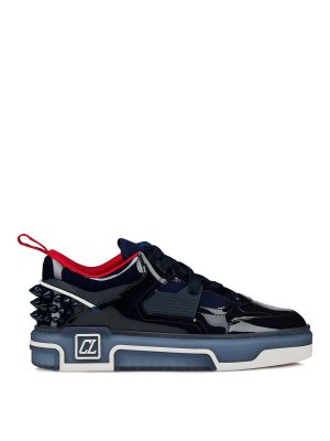 CHRISTIAN LOUBOUTIN: Chaussures de sport - Baskets - Bleu