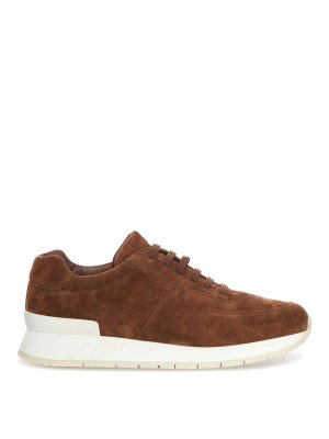 CHURCH'S: trainers - Livingston Slip-On Sneakers In Suede Leather