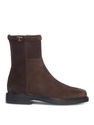 TOD'S: ankle boots - Suede Ankle Boot