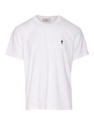 AMI PARIS: Tシャツ - Tシャツ - 白