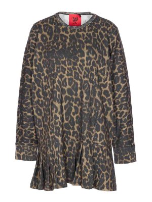 ANIYE BY: クルーネック - クルーネック - ブラウン