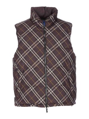 BURBERRY: ダウン・ハイテクジャケット - ダウンジャケット - ブラウン