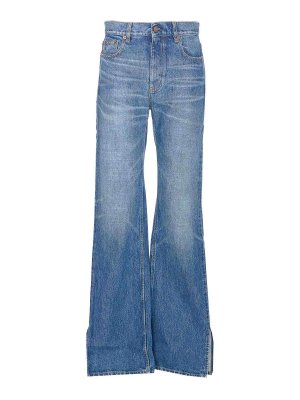 CHLOE': Jeans patte d'éléphant - Jean Évasé - Bleu