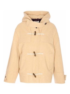 CIRCOLO 1901: casual jackets - Beige Jacket With Frontal Carabiner Closure