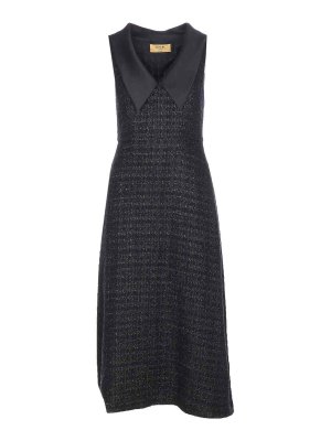 CURVEL: maxi dresses - Black Dress