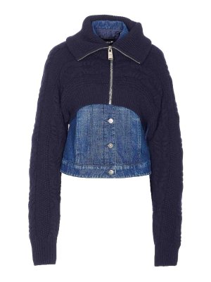 DONDUP: giacche imbottite - Piumino in denim blu