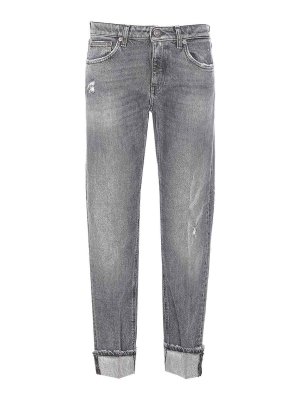 DONDUP: straight leg jeans - Grey Coco Jeans