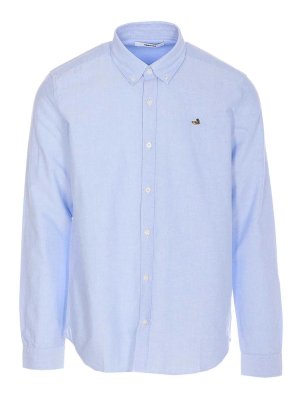 EDMMOND STUDIOS: shirts - Ligh Blue Bd Shirt