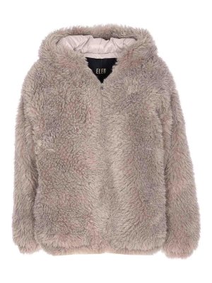 ELEH: Pelz und Shearling - Pelz - Grau