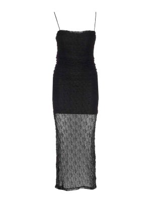 ELEH: maxi dresses - Black Lace Dress