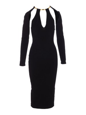 ELISABETTA FRANCHI: cocktail dresses - Knitted Dress
