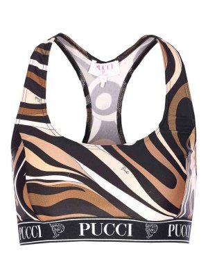 EMILIO PUCCI: Tops & Tank tops - Brown Top