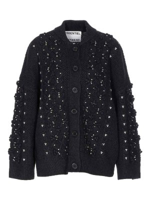 ESSENTIEL ANTWERP: cardigan - Cardigan con perline definitivo