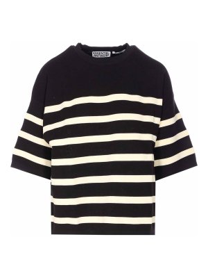 ESSENTIEL ANTWERP: crew necks - Industry Striped T-Shirt