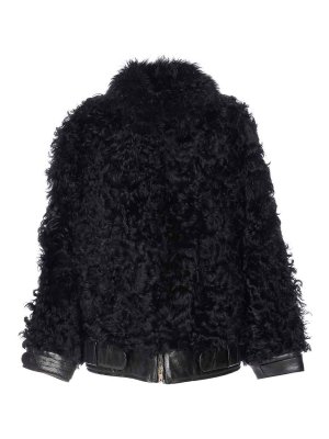 GOLDEN GOOSE: Pelz und Shearling - Pelz - Schwarz