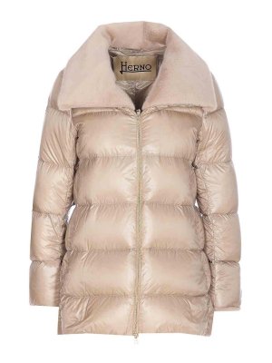HERNO: giacche imbottite - Piumino medio beige