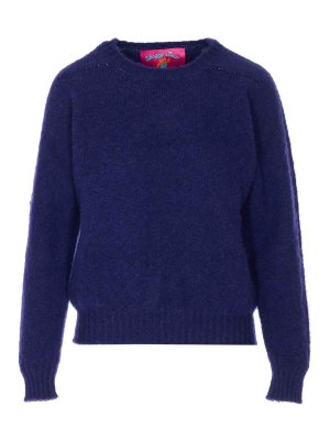 HOWLIN: Pull col rond - Pull Col Rond - Bleu