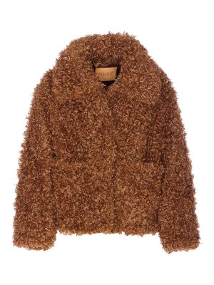 JAKKE: Pellicce e montoni - Giacca sintetica Traci marrone