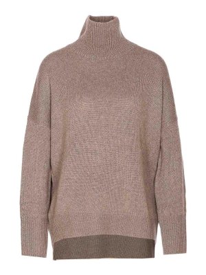 LISA YANG: Rollkragenpullover  und Polo-Ausschnitt - Rollkragenpullover - Beige