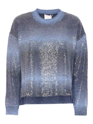 Liu Jo: Pull col rond - Pull Col Rond - Bleu