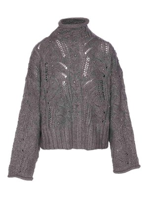 Liu Jo: Turtlenecks & Polo necks - Turtleneck With Jewel Stones