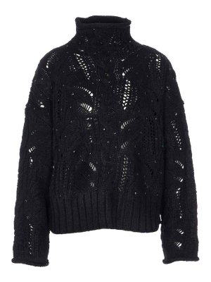 Liu Jo: Turtlenecks & Polo necks - Turtleneck With Jewel Stones