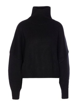 LOULOU STUDIO: Turtlenecks & Polo necks - Luke Stand Sweater