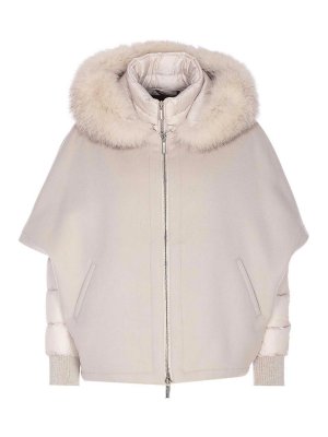 MOORER: padded jackets - Marmo Pegaso Down Jacket