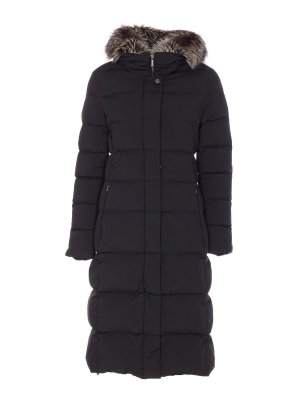 MOORER: padded jackets - Black Zagara Down Jacket