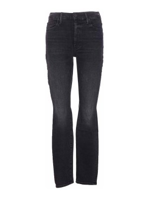 MOTHER: Jeans skinny - Jean Skinny - Noir