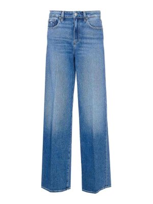 PAIGE: Jeans acampanados - Jeans Acampanados - Azul