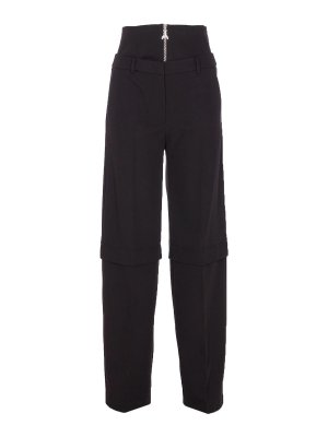 PATRIZIA PEPE: casual trousers - Black Pants
