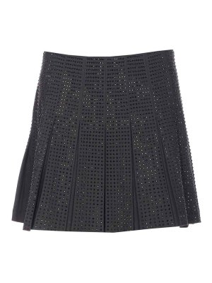 Pinko: mini skirts - Black Marisol Skirt