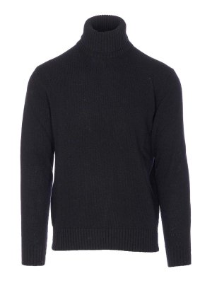 SEVEN GAUGE: Cuellos altos y polos - Suéter Con Cuello Alto - Negro