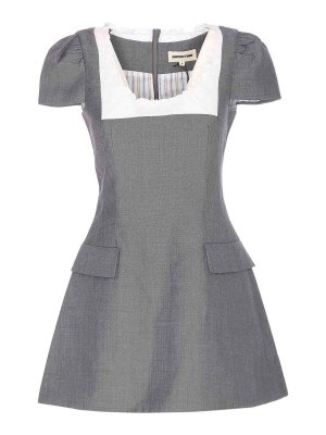 SHUSHU TONG: cocktail dresses - Scalloped Dress