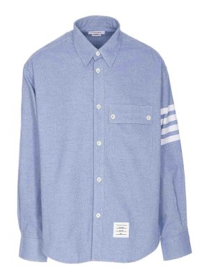 THOM BROWNE: shirts - Denim Shirt
