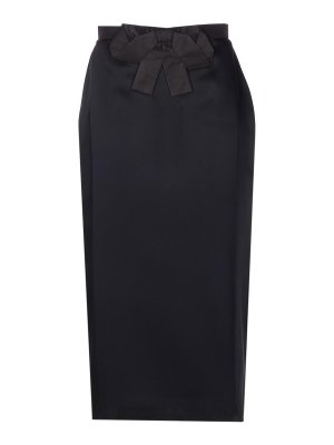 VALENTINO GARAVANI: Long skirts - Satin Skirt