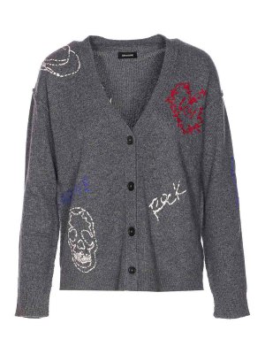 ZADIG&VOLTAIRE: Cardigans - Cardigan - Gris