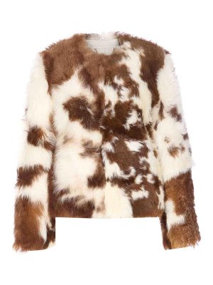 ZIMMERMANN: crew necks - Multicolor Hypnotic Spot Jacket