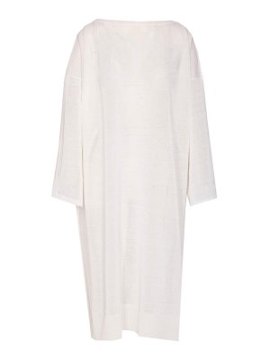 Alaïa: maxi dresses - White Kaftan Dress
